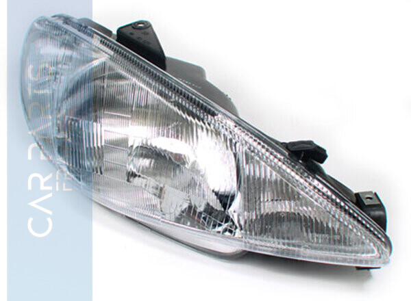 Phare avant droit pour Peugeot 206 1998 - 2003