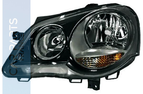 Phare avant gauche pour Volkswagen Polo 9N3 2005 - 2009