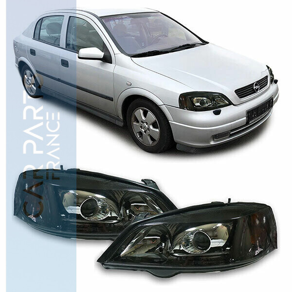 Paire de phares xénon avant pour Opel Astra G 1997 - 2004