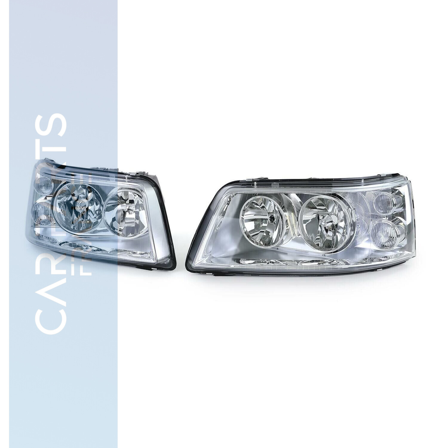 Paire de phares avant pour Volkswagen Bus T5 2003 - 2009