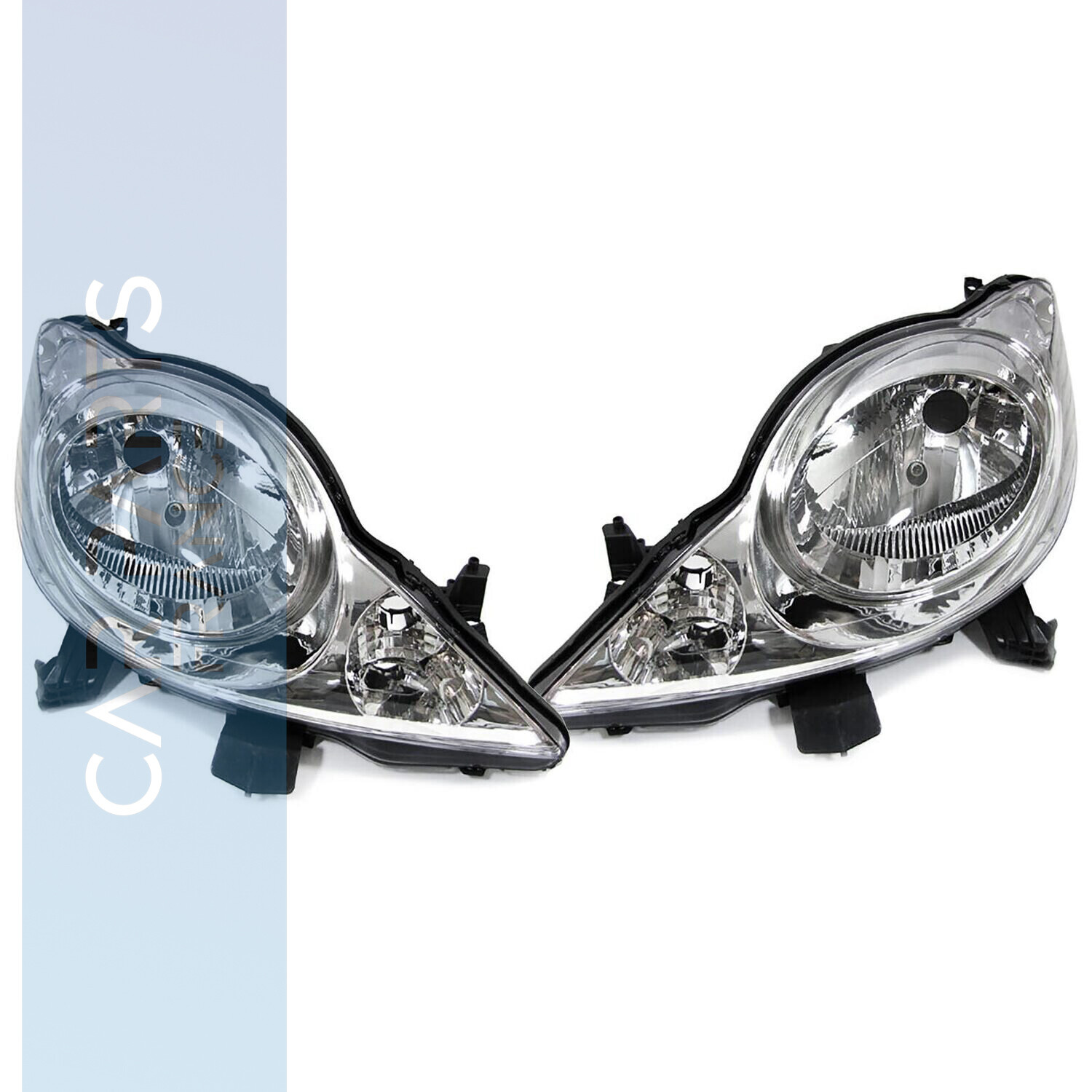 Paire de phares avant pour Peugeot 107 á partir de 2005