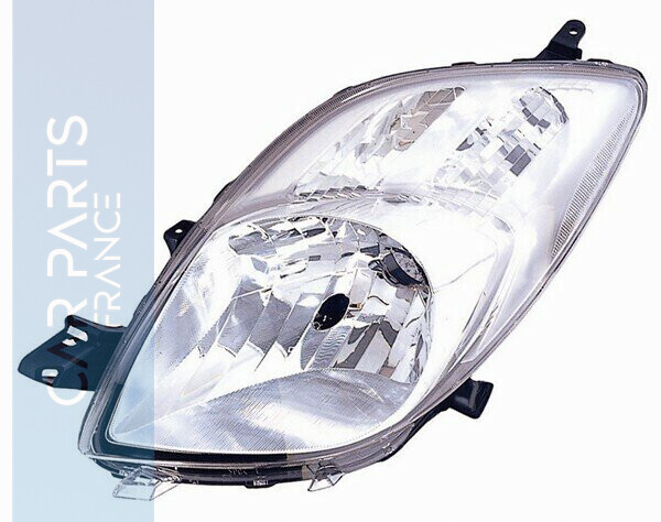 Phare avant gauche pour Toyota Yaris 2006 - 2008