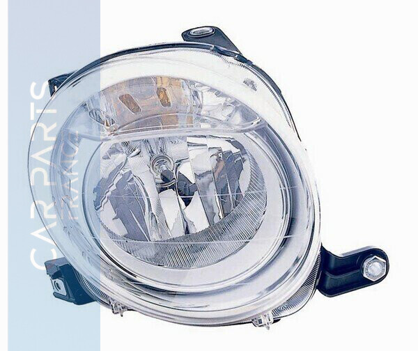 Phare avant droit TYC pour Fiat 500 à partir de 2007