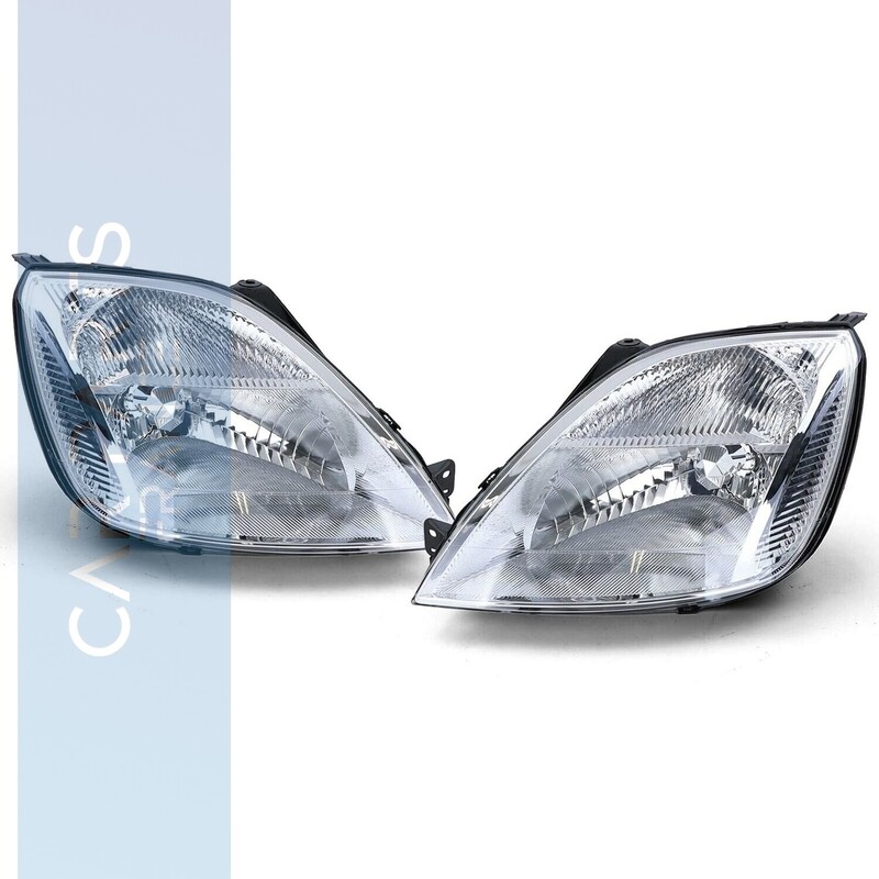 Paire de phares avant pour Ford Fiesta 5 2002 - 2005