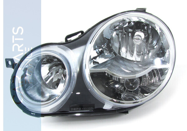 Phare avant gauche pour Volkswagen Polo 9N 2001 - 2005