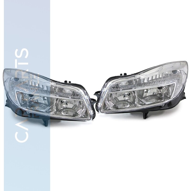 Paire de phares avant pour Opel Insignia 2008 - 2012