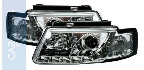 Paire de phares Devil Eyes avant pour Volkswagen Passat 3B 1997 - 2000