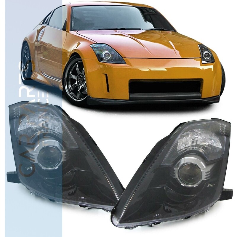 Paire de phares avant xénon pour Nissan 350Z Z33 2002 - 2009