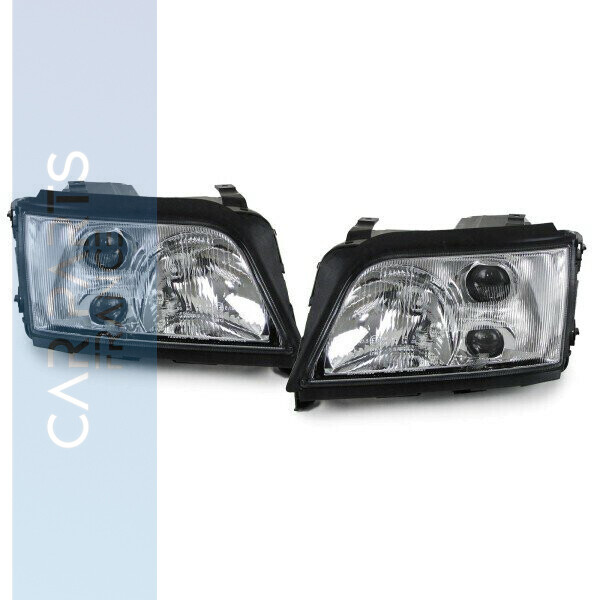 Paire de phares avant Hella pour Audi A6 4A C4 1994 - 1997