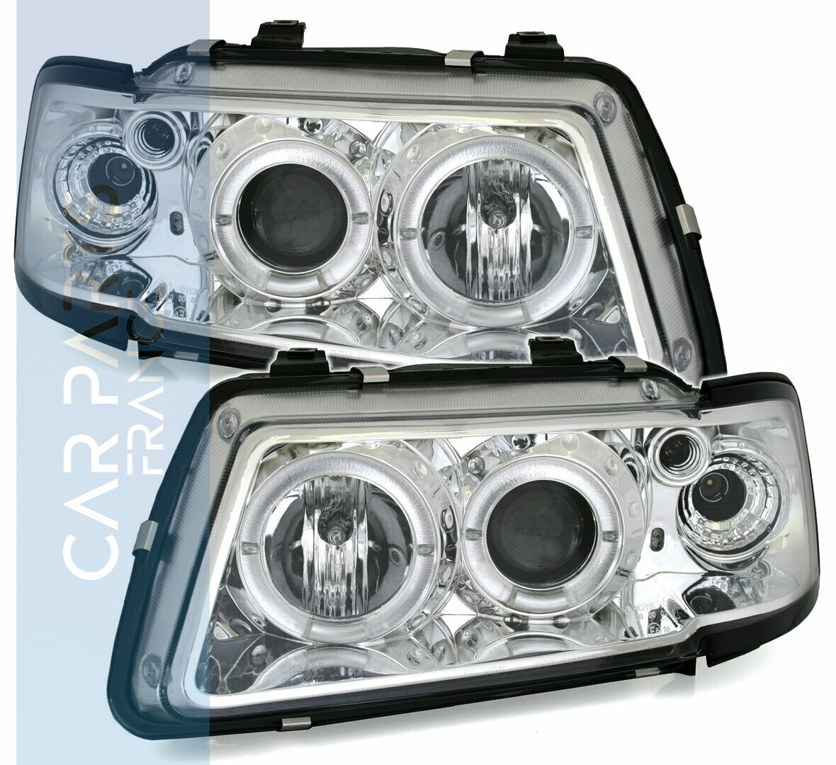 Paire de phares Angel Eyes pour Audi A3 8L 1996 - 2000