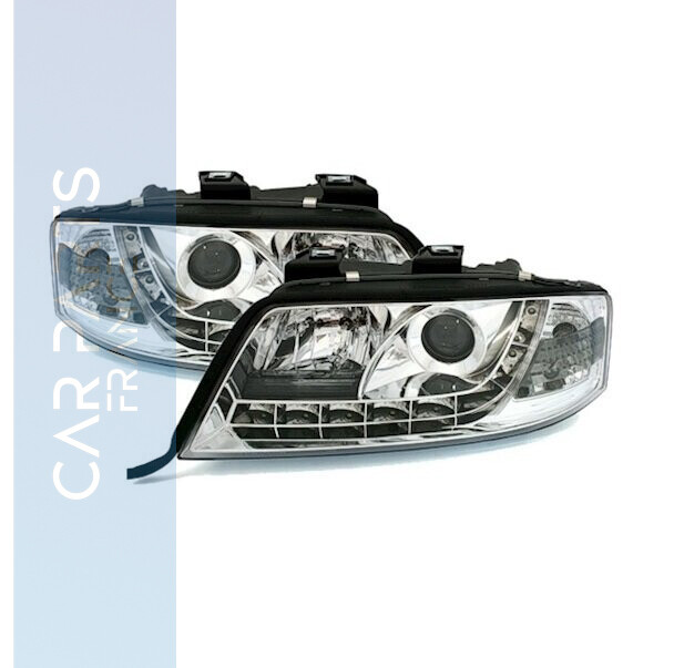 Paire de phares avant Devil Eyes pour Audi A6 C5 1997 - 2001