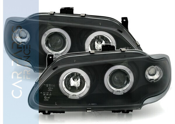 Paire de phares Angel Eyes avant pour Renault Megane 1 1996 - 1999