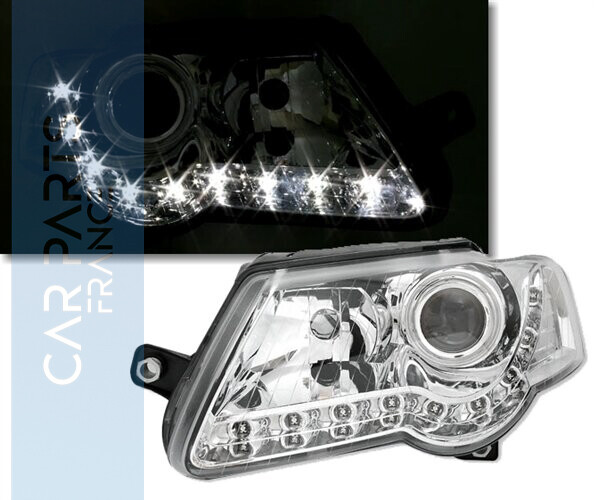 Paire de phares Devil Eyes avant pour Volkswagen Passat B6 2005 - 2010