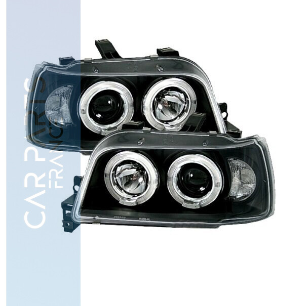 Paire de phares Angel Eyes avant pour Renault Clio 1 1991 - 1996