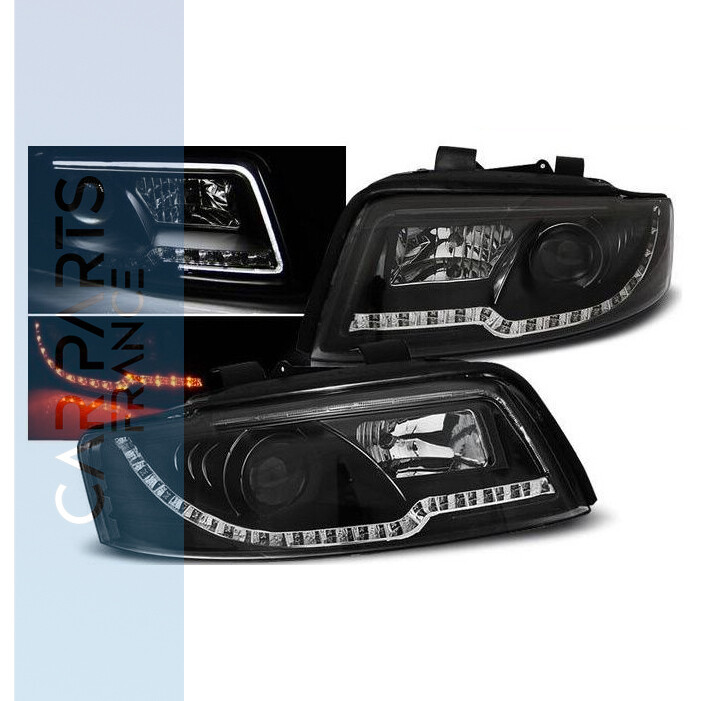 Paire de phares avant à LED pour Audi A4 B6 2000 - 2004