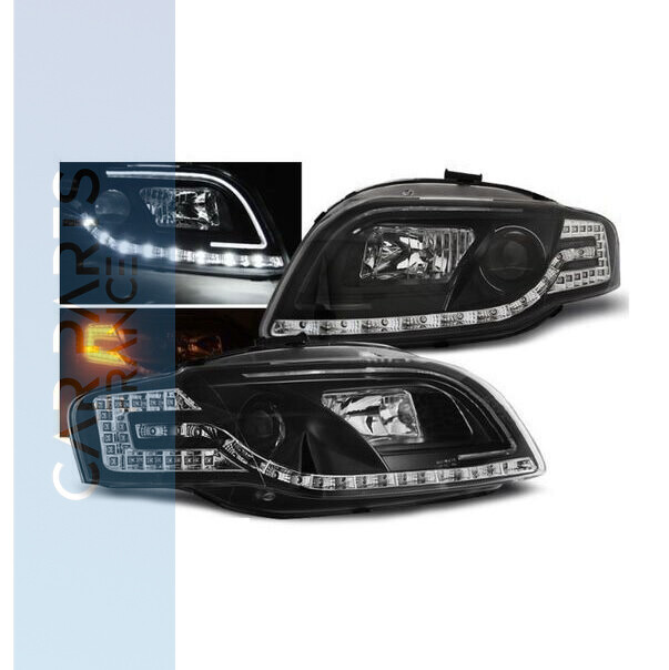 Paire de phares avant à LED pour Audi A4 B7 2004 - 2007