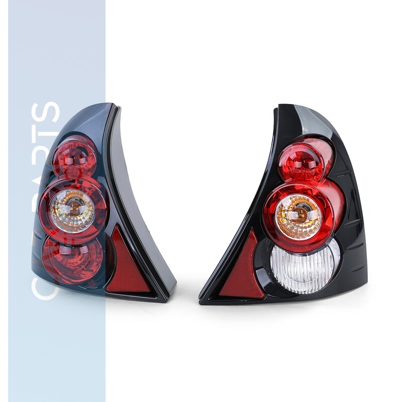 Paire de feux arrière verts pour Renault Clio 2 1998 - 2001
