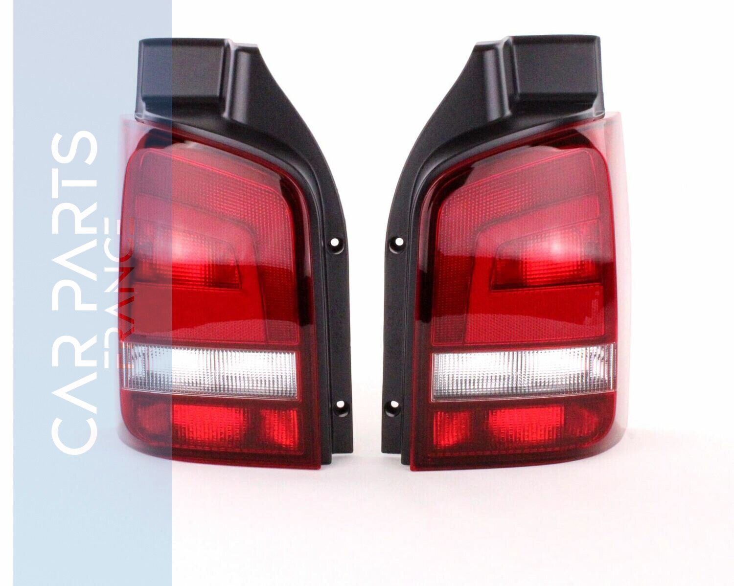 Paire de feux arrière noir fumé pour Volkswagen T5 Bus Transporter Multivan à partir de 2009