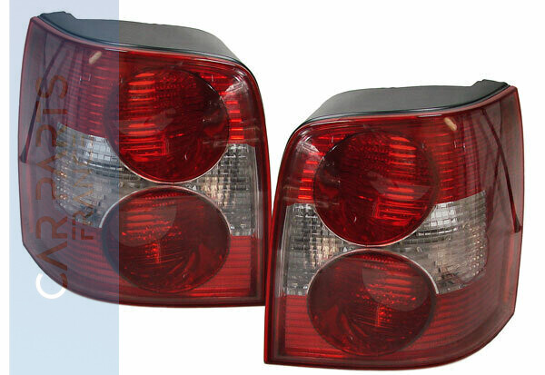 Paire de feux arrière rouge blanc pour Volkswagen Passat Variant 3BG B5 2000 - 2005
