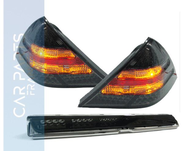 Paire de feux arrière à LED + 3ème feu stop pour Mercedes SLK R170 1996 - 2004