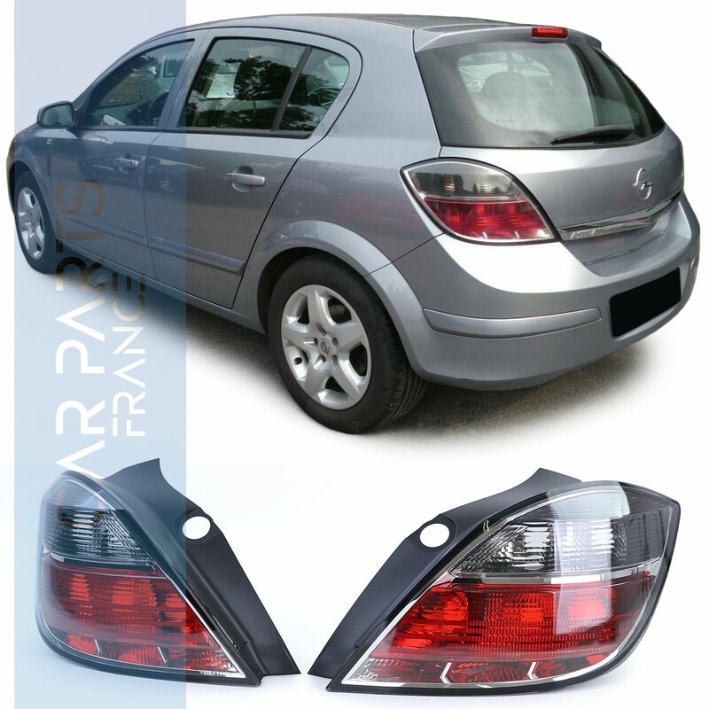 Paire de feux arrière pour Opel Astra H 2007 - 2010