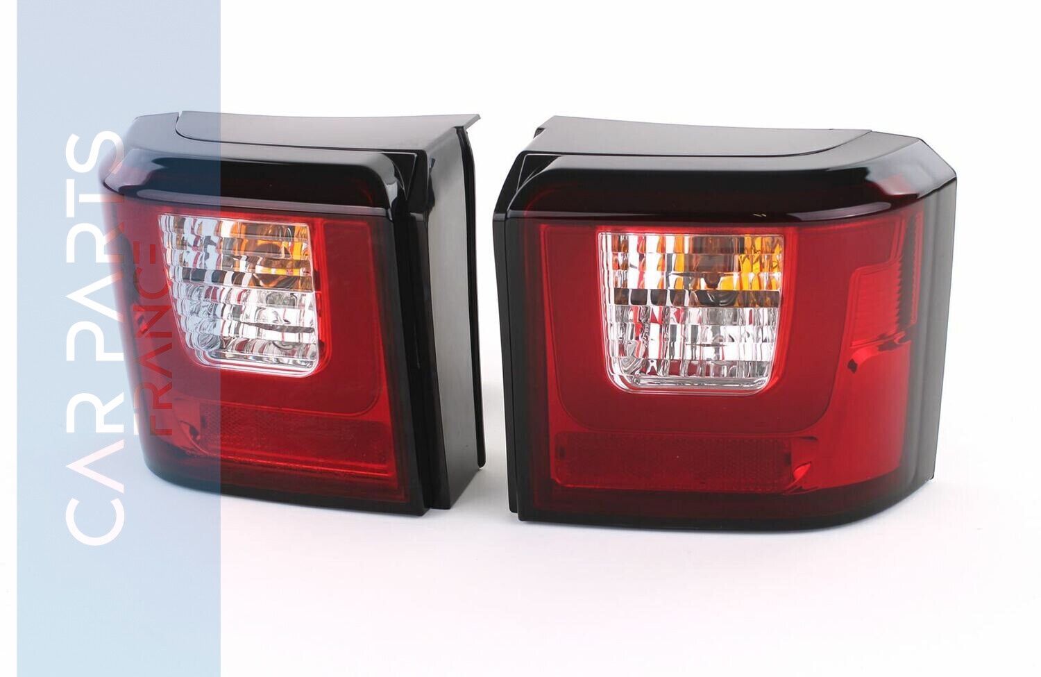 Paire de feux arrière à LED rouge clair pour Volkswagen T4 Transporter Bus 1990 - 2003