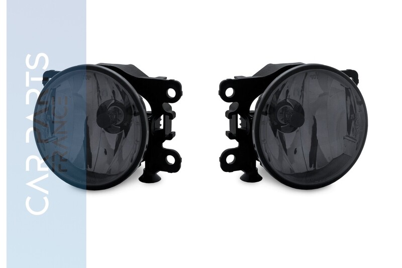 Paire de feux antibrouillard pour Dacia Logan + Sandero + Renault Captur + Clio 4 + Fluence + Kangoo 2 + Megane 3 + Trafic 3 + Twingo + Scenic 3