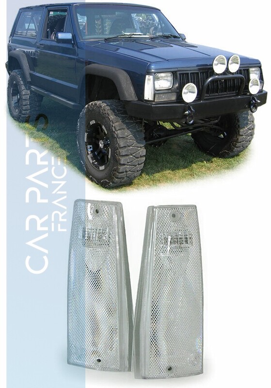 Paire de clignotants latéraux pour Jeep Grand Cherokee XJ 1984 - 1996