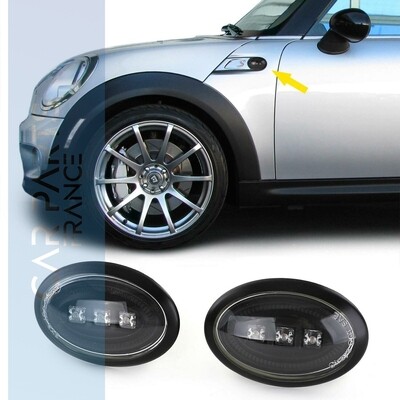 Paire de clignotants latéraux à LED pour Mini Cooper R56 à partir de 2006