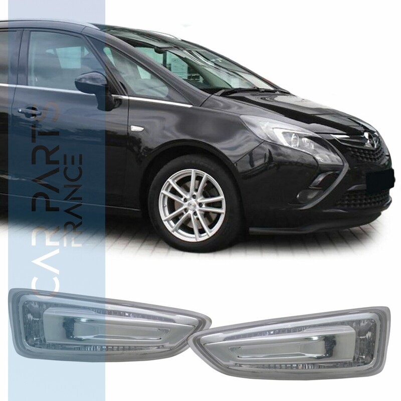 Paire de clignotants latéraux pour Opel Zafira C à partir de 2011
