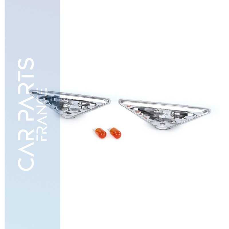Paire de clignotants latéraux pour Ford Focus 1998 - 2004 + Mondeo 2000 - 2007