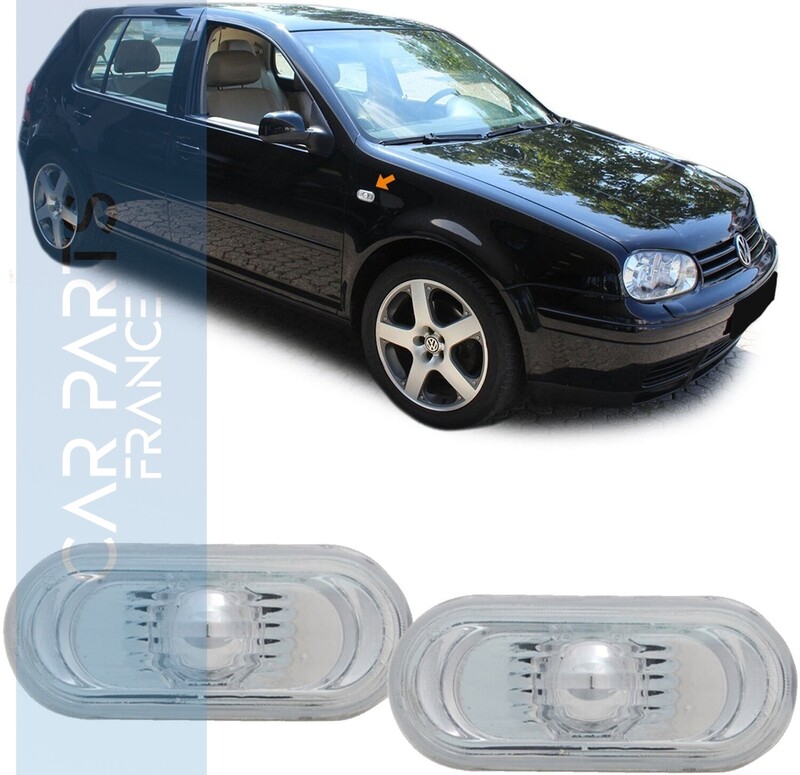 Paire de clignotants latéraux pour Seat Alhambra Arosa Cordoba Ibiza 6L Leon 1M Toledo Mii