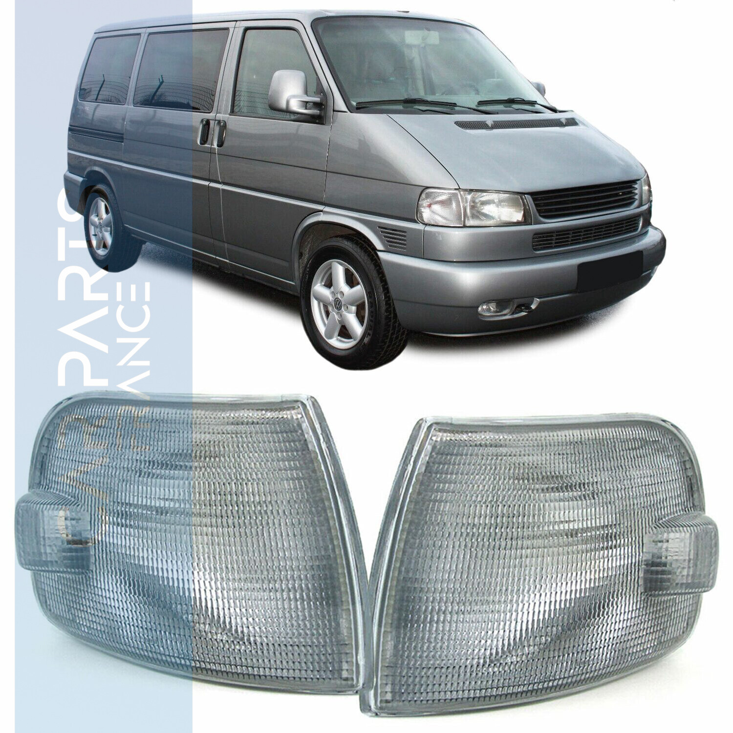 Paire de clignotants pour Volkswagen T4 Multivan Caravelle 1996 - 2003