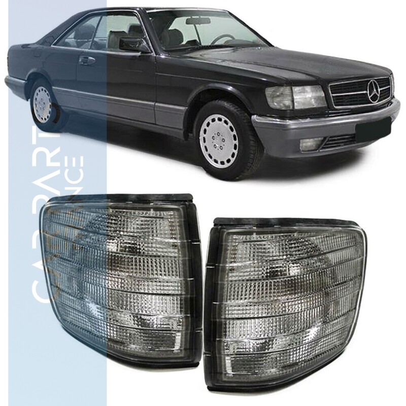 Paire de clignotants pour Mercedes Classe S C126 1980 - 1991