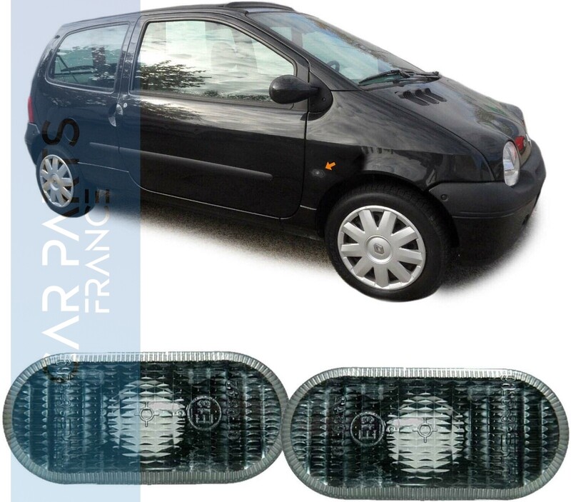 Paire de clignotants latéraux pour Renault 19 Clio 1 2 Twingo Megane 1 Laguna