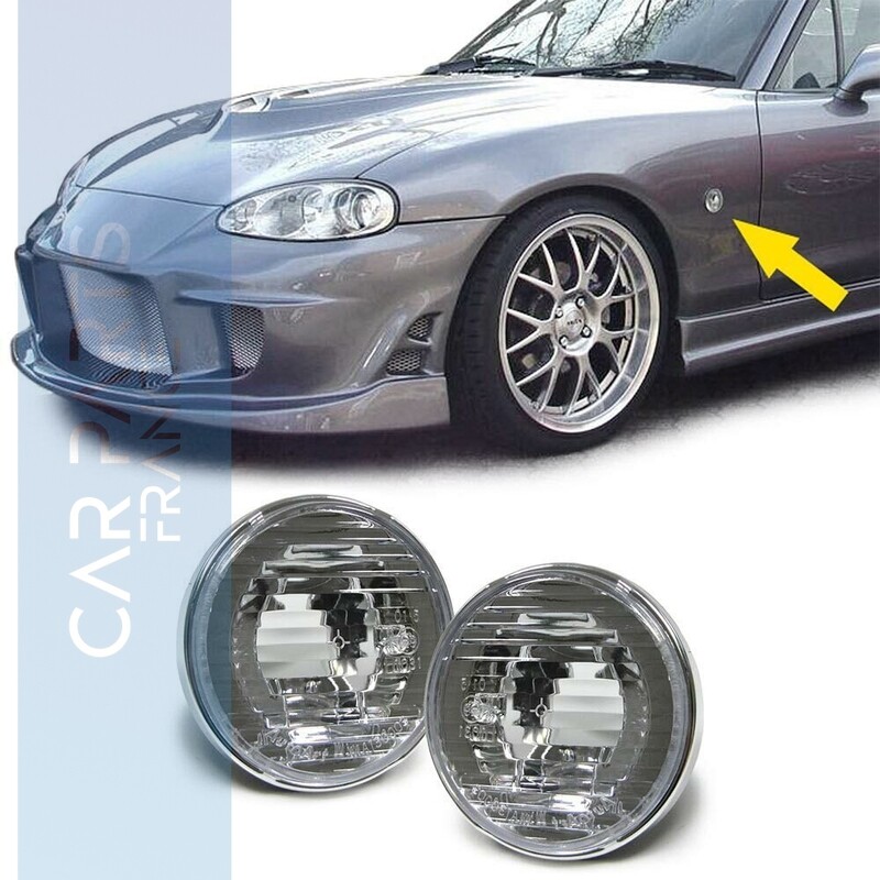 Paire de clignotants latéraux pour Mazda MX5 1990 - 2005