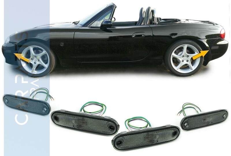 Set de clignotants latéraux réflecteurs pour Mazda MX5 1989 - 2005