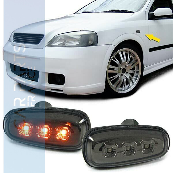 Paire de clignotants latéraux à LED pour Astra G 1997 - 2004 Zafira A 1999 - 2005