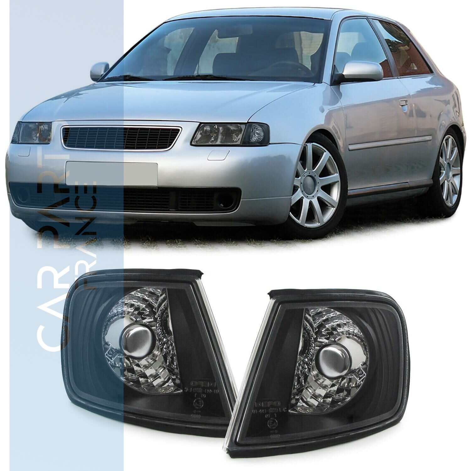 Paire de clignotants pour Audi A3 8L 1996 - 2000