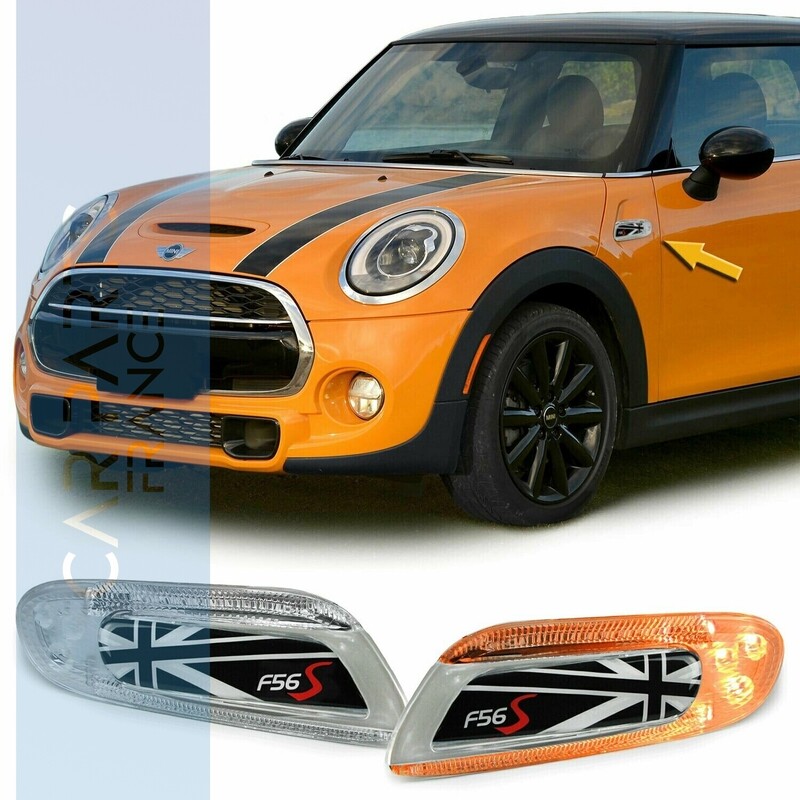 Paire de clignotants latéraux à LED pour Mini Cooper F56 de 2013