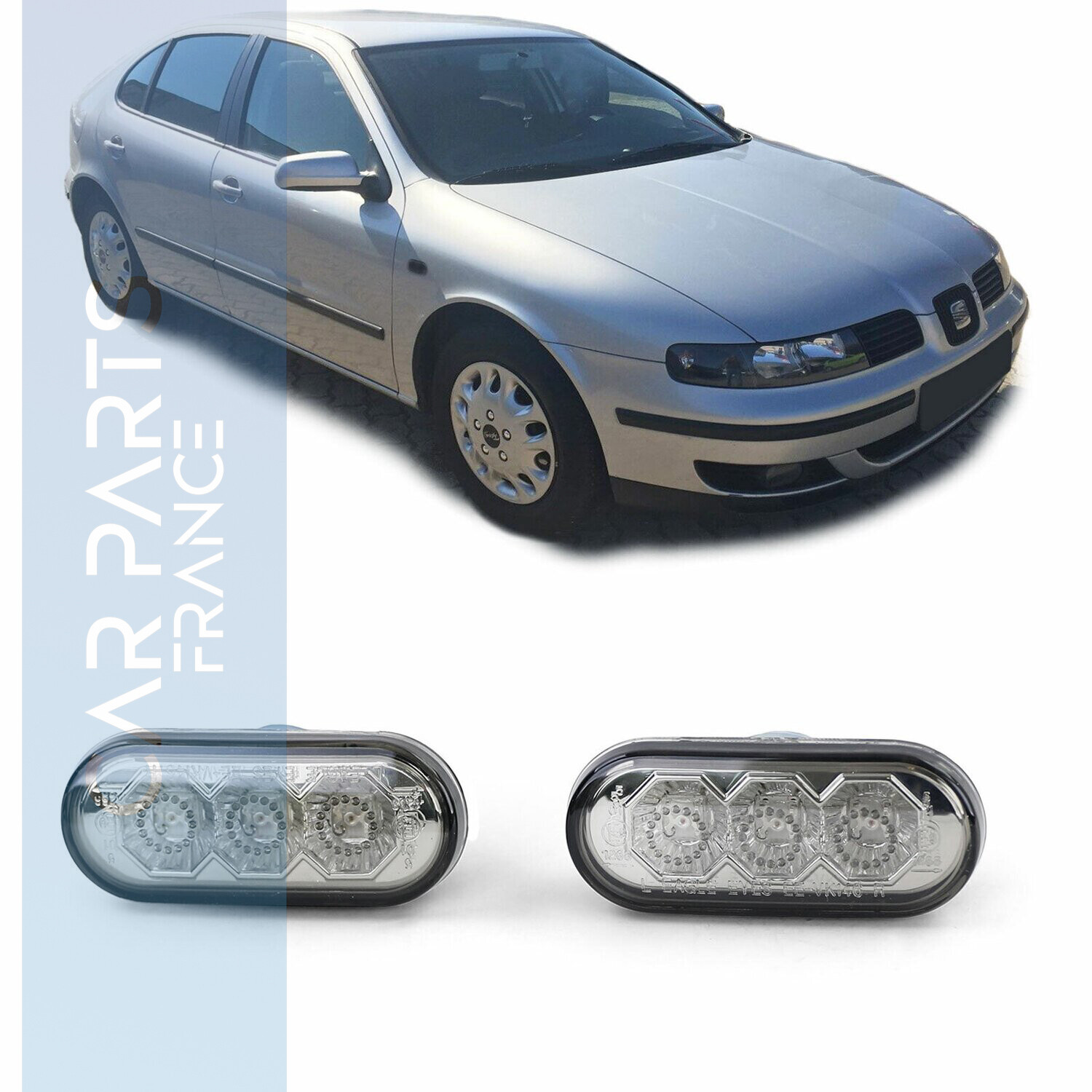 Paire de clignotants latéraux à LED pour Seat Alhambra Cordoba Ibiza 2 Leon Toledo 1