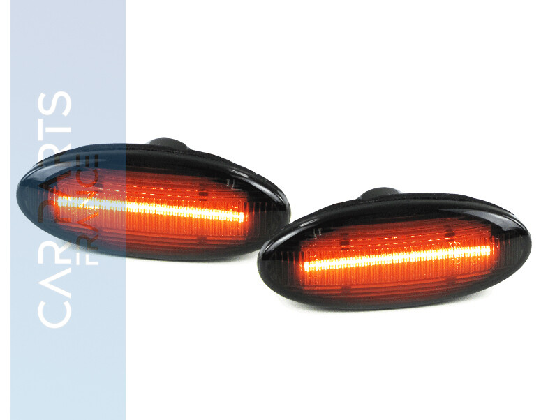 Paire de clignotants latéraux à LED pour Micra IV Note Qashqai Juke