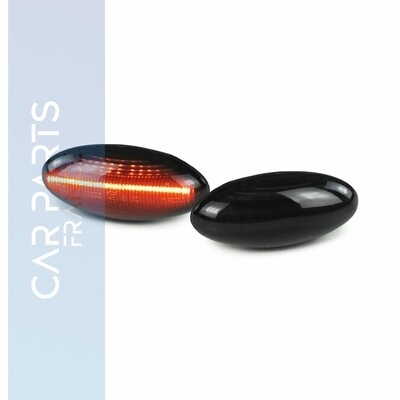 Paire de clignotants latéraux à LED pour Peugeot 107 206 SW 307 407 607