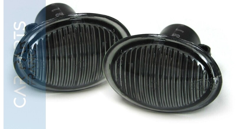 Paire de clignotants latéraux pour Fiat 500 Ford Ka Lancia Maserati