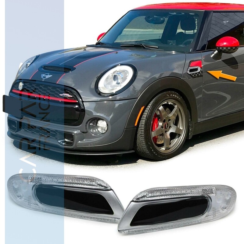 Paire de clignotants latéraux à LED pour Mini Cooper F55 F56 F57 de 2013