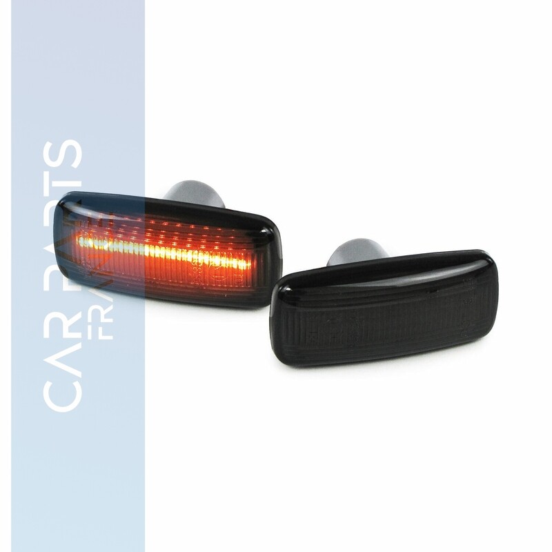 Paire de clignotants latéraux à LED pour Jeep Patriot MK74 Compass Commander