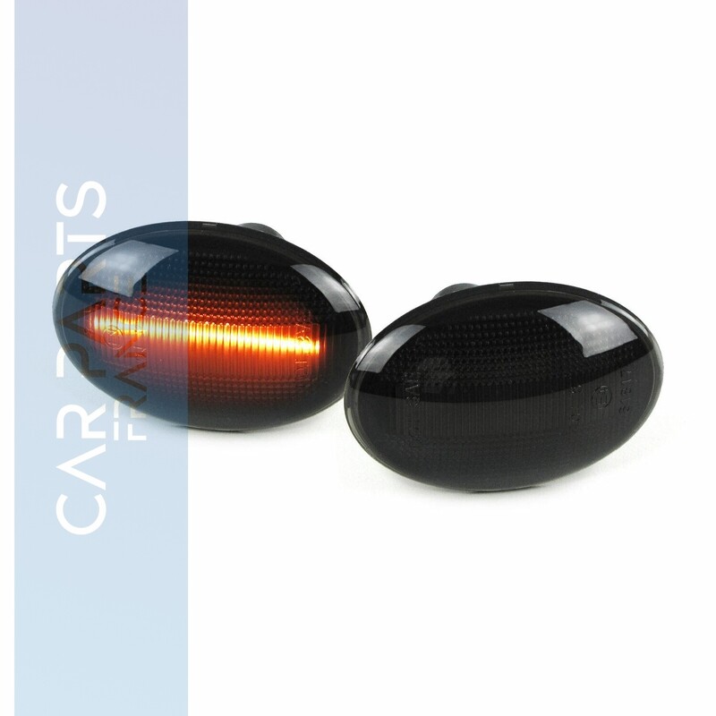 Paire de clignotants latéraux à LED pour Mini Cooper R55 R55N R56 R56N R57 R57N R58 R59