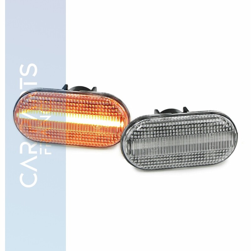 Paire de clignotants latéraux à LED dynamiques pour Smart Fortwo 453 à partir de 2014