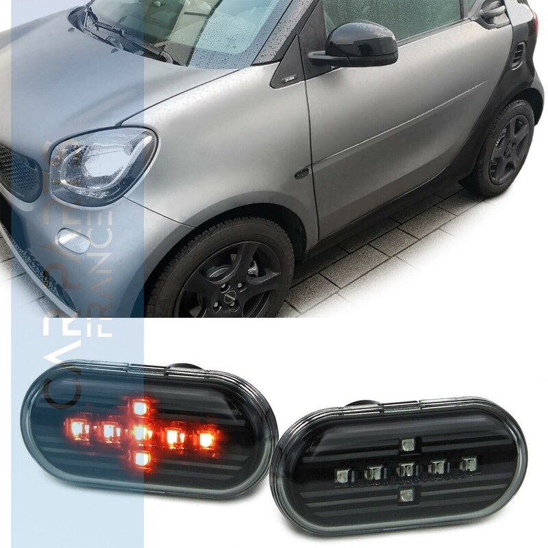 Paire de clignotants latéraux à LED pour Smart Fortwo 453 à partir de 2014