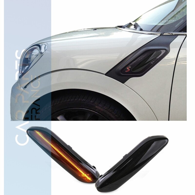 Paire de clignotants latéraux à LED pour Mini Cooper R60 Countryman R61 Paceman 2012 - 2017